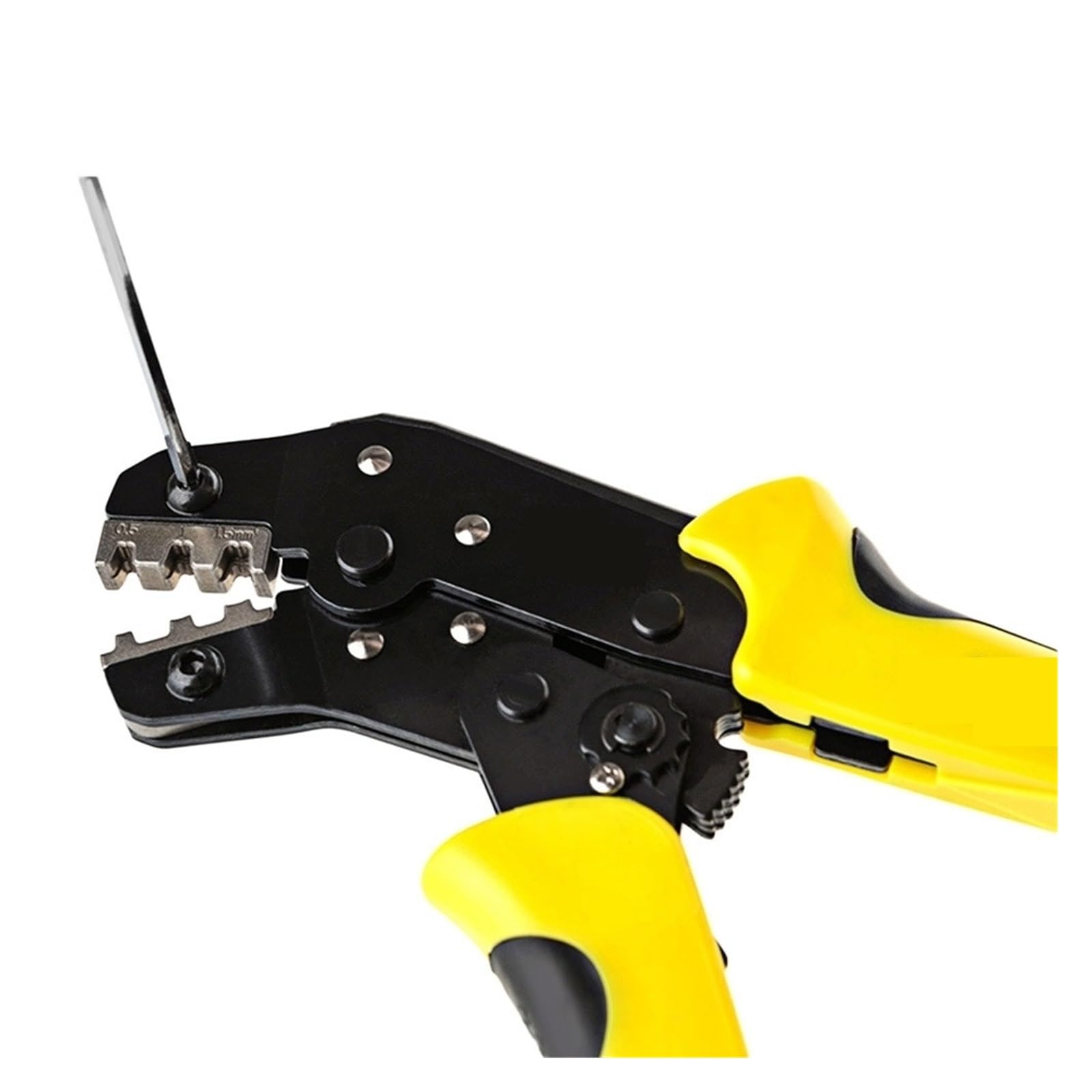 4 In 1 Multifunzione Wire Crimper Kit Engineering Cricchetto Terminale Pinza A Crimpare Wire Crimper Cacciavite Set Di Utensili Manuali Maniglia di comando comoda(Style 4)