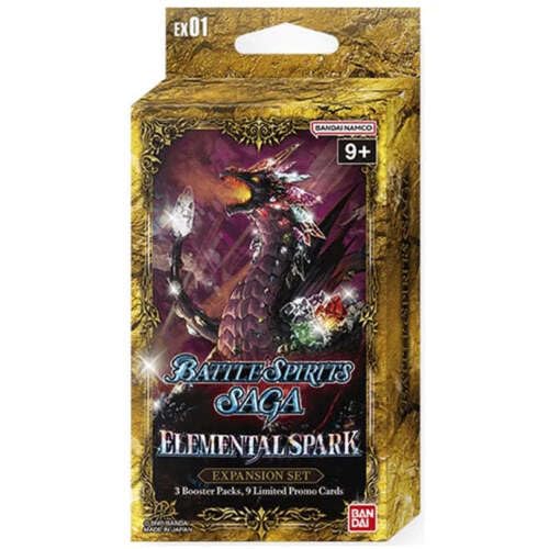 Bandai NamcoEntertainment Battle Spirits Saga TCG: Expansion Set 01 Elemental Spark (EX01) English