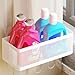 XIAOGE HOME Magnetic Shelves for Washing Machine, Heavy Strong Magnet Laundry Organizer, No Drilling Multipurpose Storage Shelf for Refrigerator & Microwave (White, 35L x 13W x 10H cm)