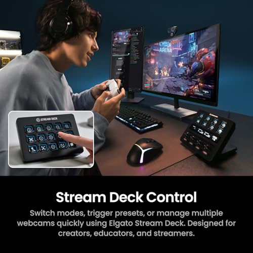 Professional Streaming Camera Control Deck
