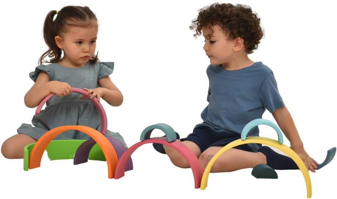 Avenlur Rainbow Mountain Stacking Block (Rainbow)