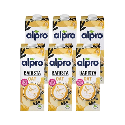 Alpro Oat Barista Drink 100% Plant-Based Lactose & Dairy Free - 1L