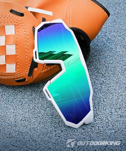 Image of Sport Polarized Sunglasses for Men and Women, Stylish and Lightweight Cycling Sunglasses with UV400 Protection