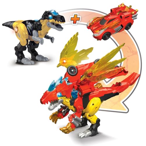 VTech Switch&Go Dinos 2 en 1 DragoRex Dinocar