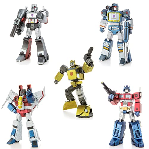 Kit Modelos 3D Metal Transformers Set 5 Piezas miniatura 1