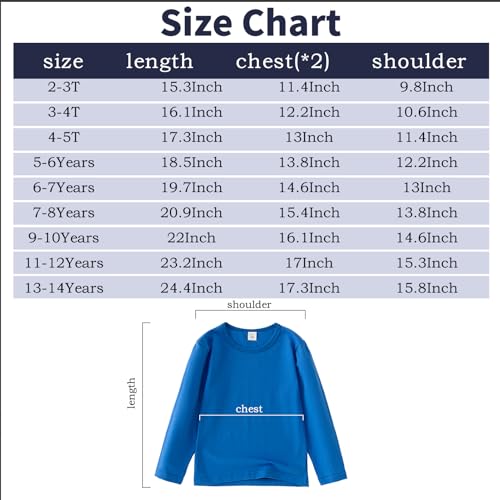 Recopilación de Camisetas de manga larga para Niña los mejores 10. 26 Imagen adicional