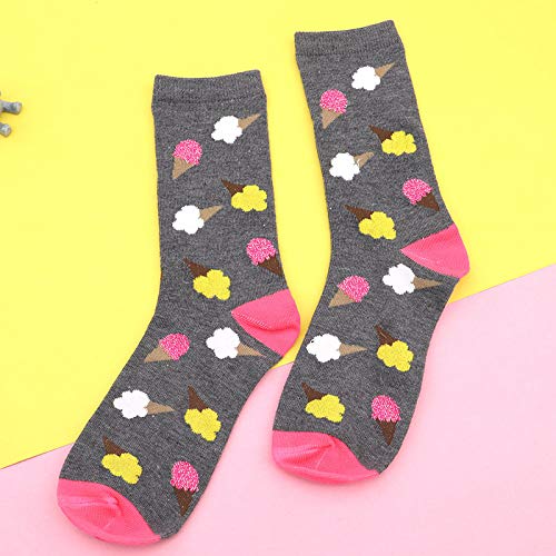 Chaussettes femme en coton coloré idéales pour une balade automnale en ville