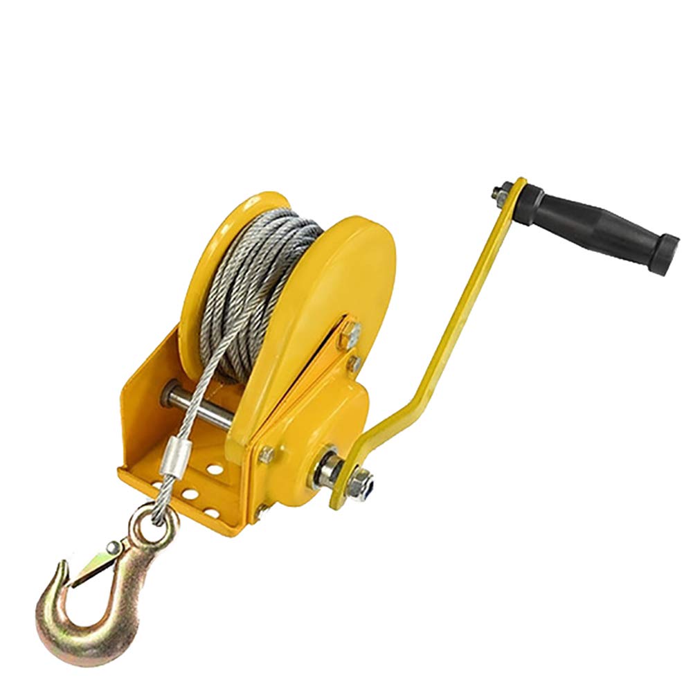 Buy XINGXINGNS Hand Manual Winches, 1200 Lbs Heavy Duty Hand Crank