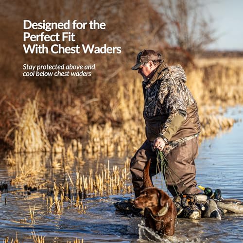 Drake Waterfowl® LST Guardian Flex™ Double Down Eqwader™, Waterproof and Breathable Insulated Hunting Jacket4