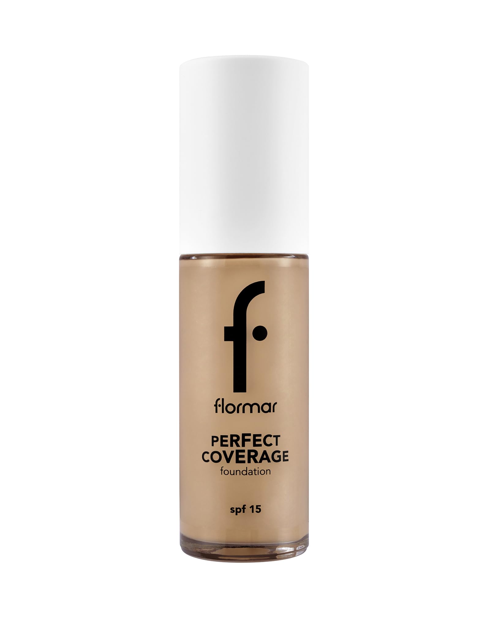 Flormar Perfect Coverage Yoğun Kapatıcı Su Bazlı Fondöten Soğuk Alt Ton 108 Honey