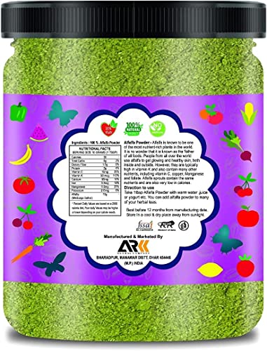 Joke Alfalfa Grass Powder - 200 Gm #TOP1