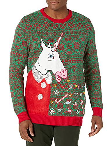 Blizzard Bay Men's Ugly Christmas Sweater Light Up