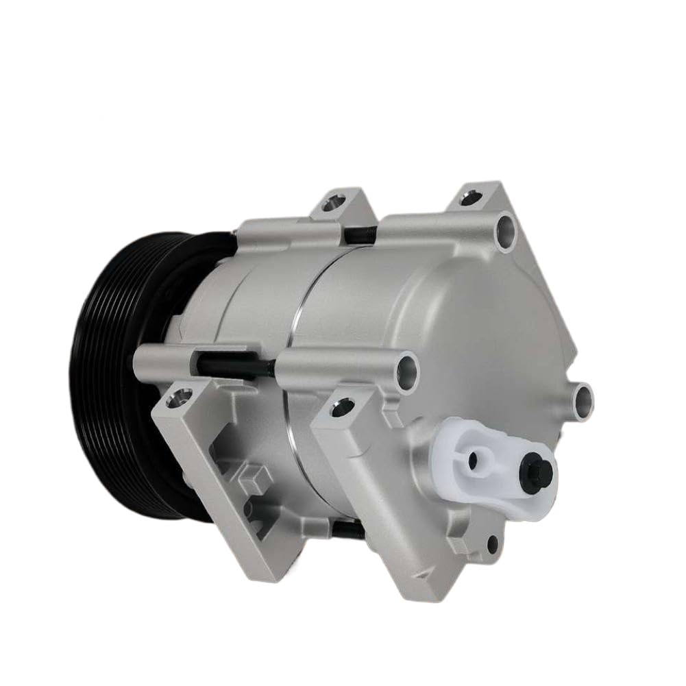 Cvytxesye Onecolor Ac Compressor With Clutch 12V Compatible With F-Series Trucks 1997-2007 Co35112c Yc180 F6lz19703aa