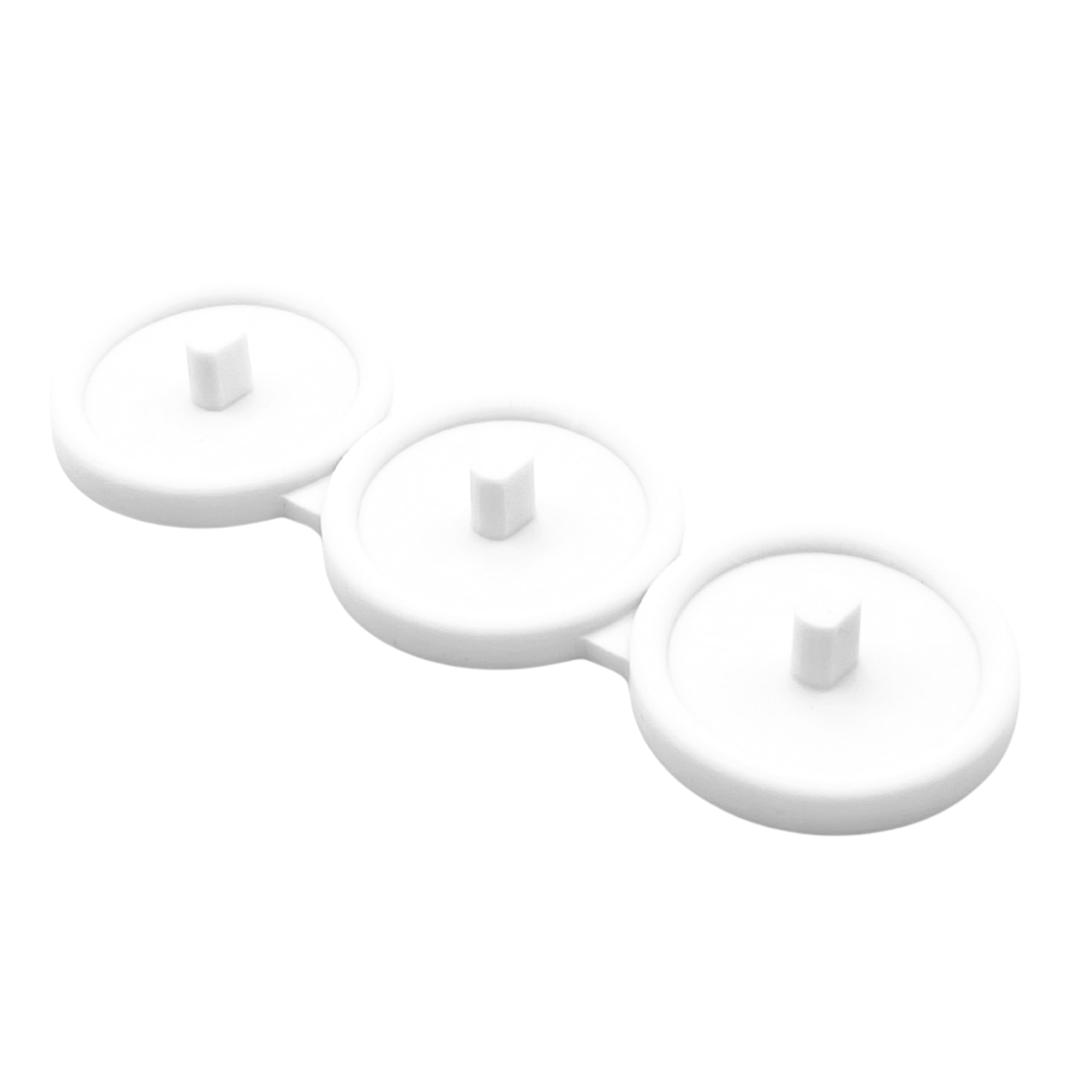Xtrude Ltd White Oral Care Brand Electric Toothbrush Stand & Drip Tray (, Triple)