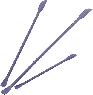 Juego de 3 espátulas de maquillaje de silicon...