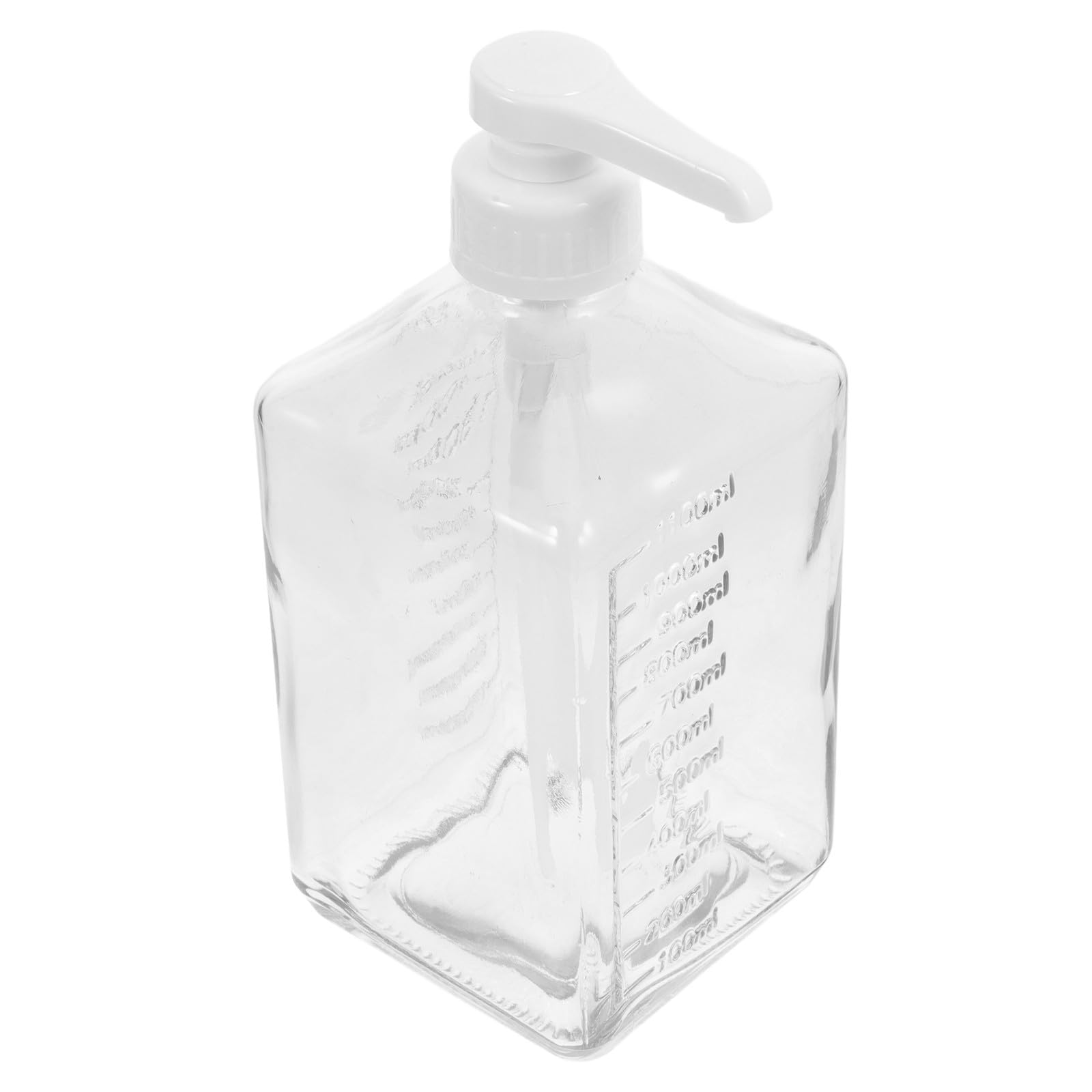 Réservoir sirop en verre SECFOU flacon décoratif étanche haut de gamme