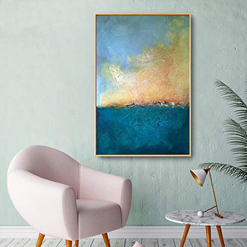 Peinture abstraite moderne décoration murale affiche imprimée 70x100cm