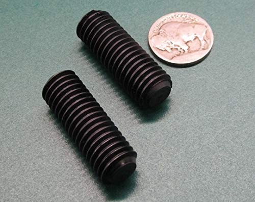 Black Nylon 6/6 Fully Threaded Rod RH 1/2"-13 x 1.50 Length 30 Pcs.