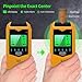 Stud Finder Wall Scanner, 5 in 1 Stud Detector with HD LCD Display for Center and Edge of Wood Metal AC Wire