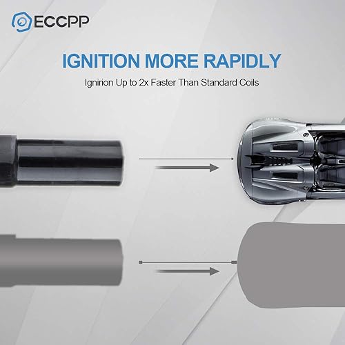 Vista 709 de ECCPP Bobinas de encendido portátiles de repuesto para automóvil compatibles con Infiniti I30/para Nissan Maxima 3.0L V6 2000-2001 Reemplazo
