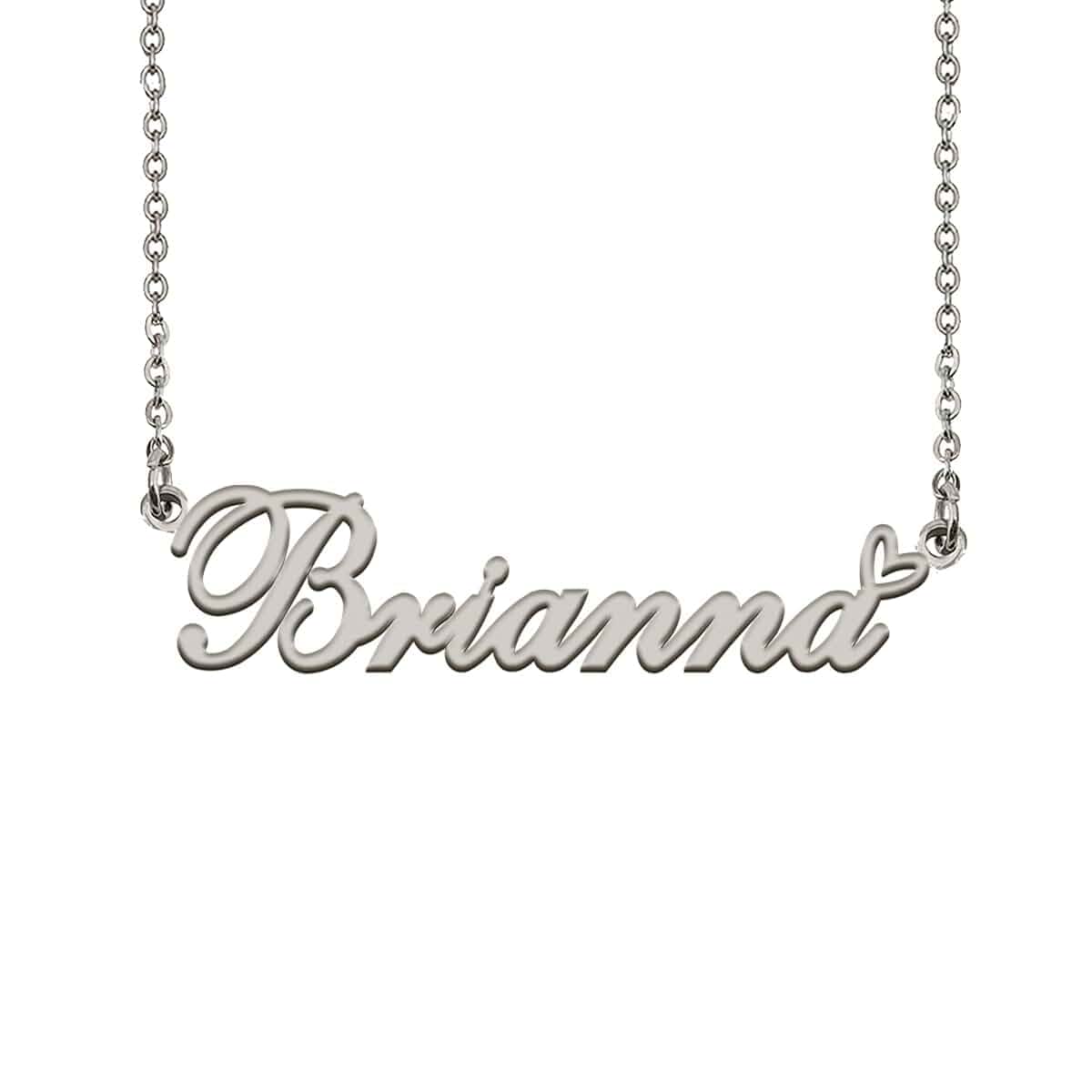 HUAN XUN Custom Name Necklace for Women Stainless Steel Customized Jewelry 18k Gold Plated Nameplate Heart Pendant,Adjustable Delicate Chain,Personalized Gifts for Mother Day Christmas Birthday