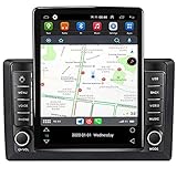 🚗【Control del volante】: Wi-Fi incorporado, admite interconexión de puntos de acceso de teléfonos móviles, fácil acceso a Internet; función de enlace espejo, a través de la función de enlace espejo, conecte y sincronice fácilmente cualquier contenido (como video, música, navegación GPS, etc.) al reproductor de coche que se muestra en una pantalla grande; Admite el control original del volante, conveniente para controlar.