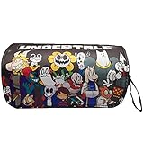 Bolso para lápices con cremallera doble Estuche para bolígrafos Bolsos de papelería Bolsos para almacenamiento de dibujos animados