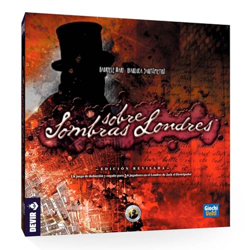 Devir - Sombras sobre Londres, Juego de Mesa, Juego de Mesa con amigos, Juego de...