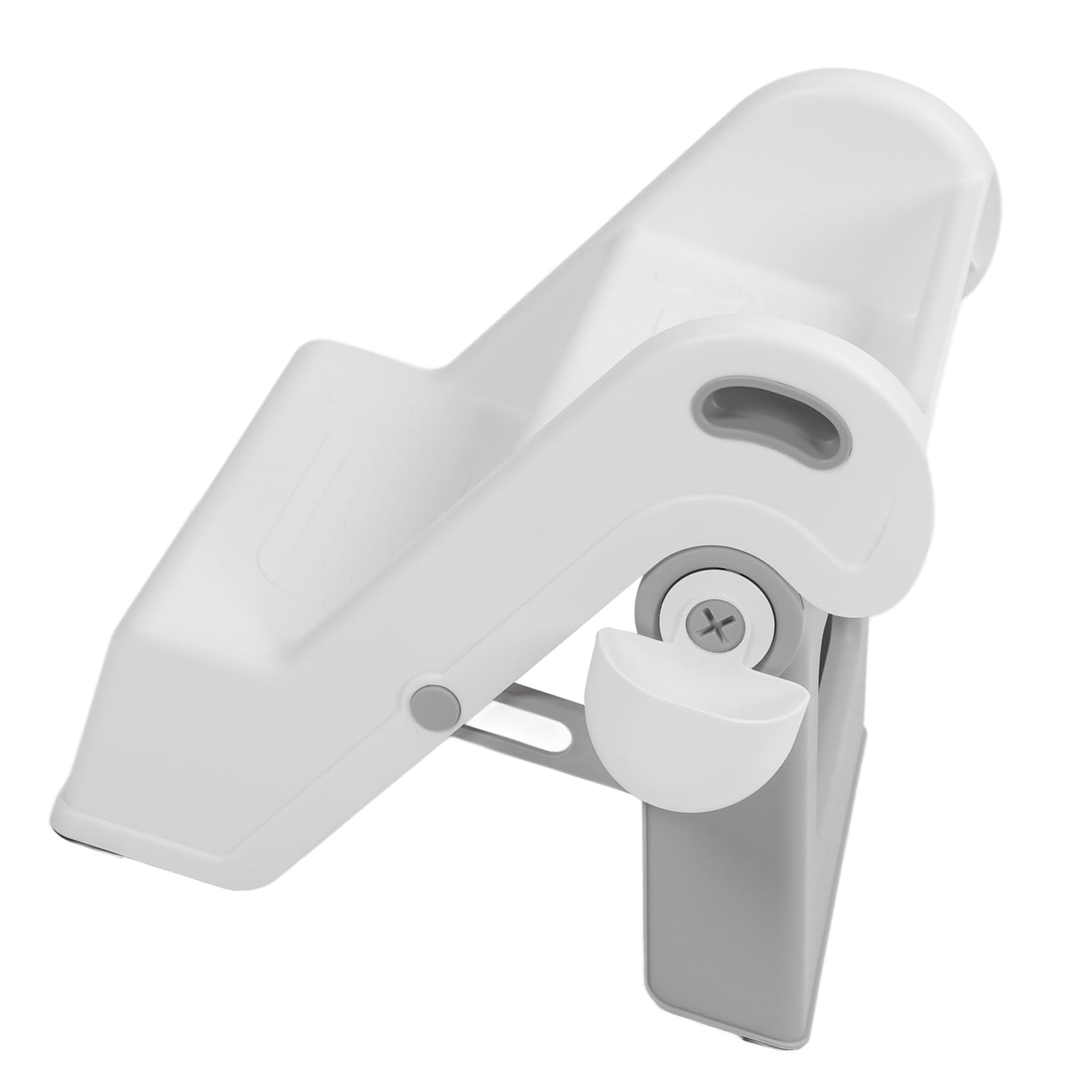 2-Stufen-Badezimmerhocker für mit Seitlichen Körben für das Töpfchentraining. Tritthocker für Kinderutensilien. Material: Kunststoff (Weiß)
