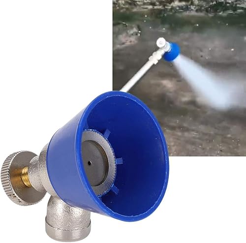 Miniatura 5 de Boquilla de pulverización de rosca hembra G14in Boquilla de pulverización de pulverización de rotación ajustable de acero inoxidable Boquilla