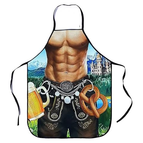Funny Beer Festival Apron by Anzhee Cover