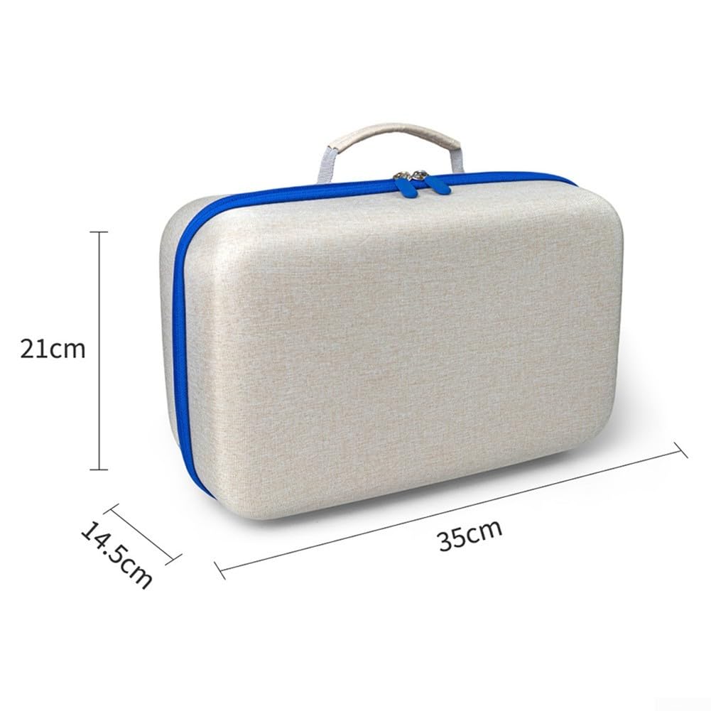 Borsa da viaggio per nebulizzatore NE-C900 e NE-C28C900N con guscio resistente e layout interno spazioso in rete (GC-1036 bianco)