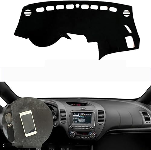 MadLoN Fit for Kia Cerato Forte K3 2013-2018 LHD,Car Dashboard Cover,Sturdy and durabledash Cover,Anti-Glare Anti-Reflection Dash Cover