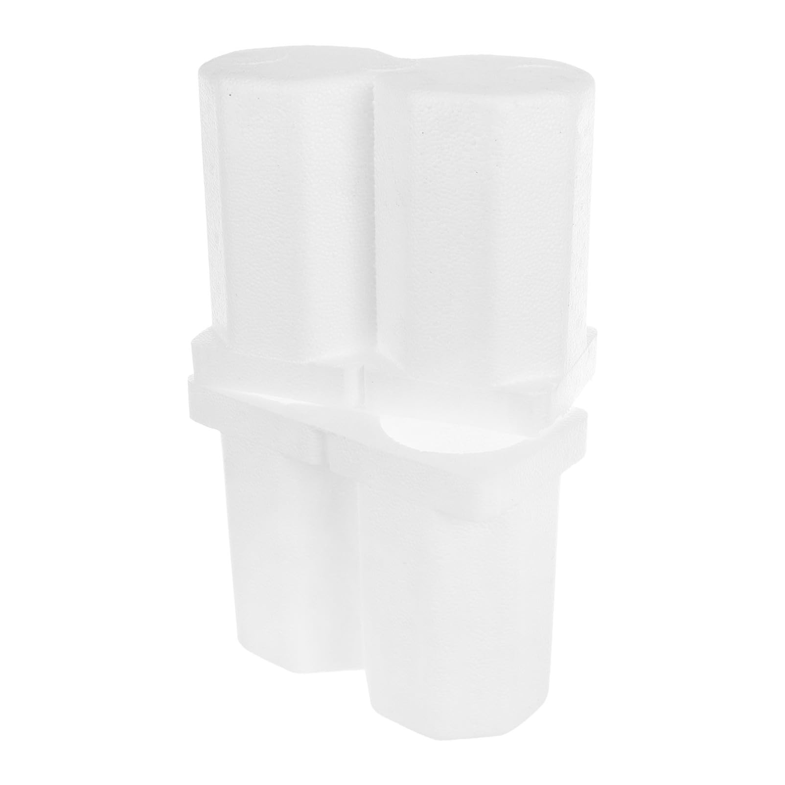 HOLIDYOYO Secure Red Wine Storage Box 85mm Double Bottle Case Insulated Wine Travel Packing Box for Moving Air Travel Friendly