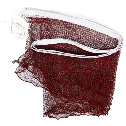 Gogogmee Adjustable Badminton Net Set 1 Set Portable Sports Net Badminton Training Device Replacement for Family Friends