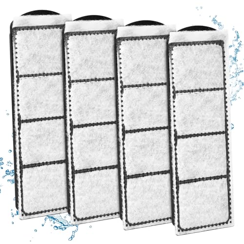 KEYDINHT Aquarium Fish Tank Water Filter Cartridge Fit for Coralife Biocube Filter 14 16 29 32 Gallon Aquarium, Bio-Cube Filter Cartridge Dual-Action Filtration for Keeping Water Crystal Clear,4PCS