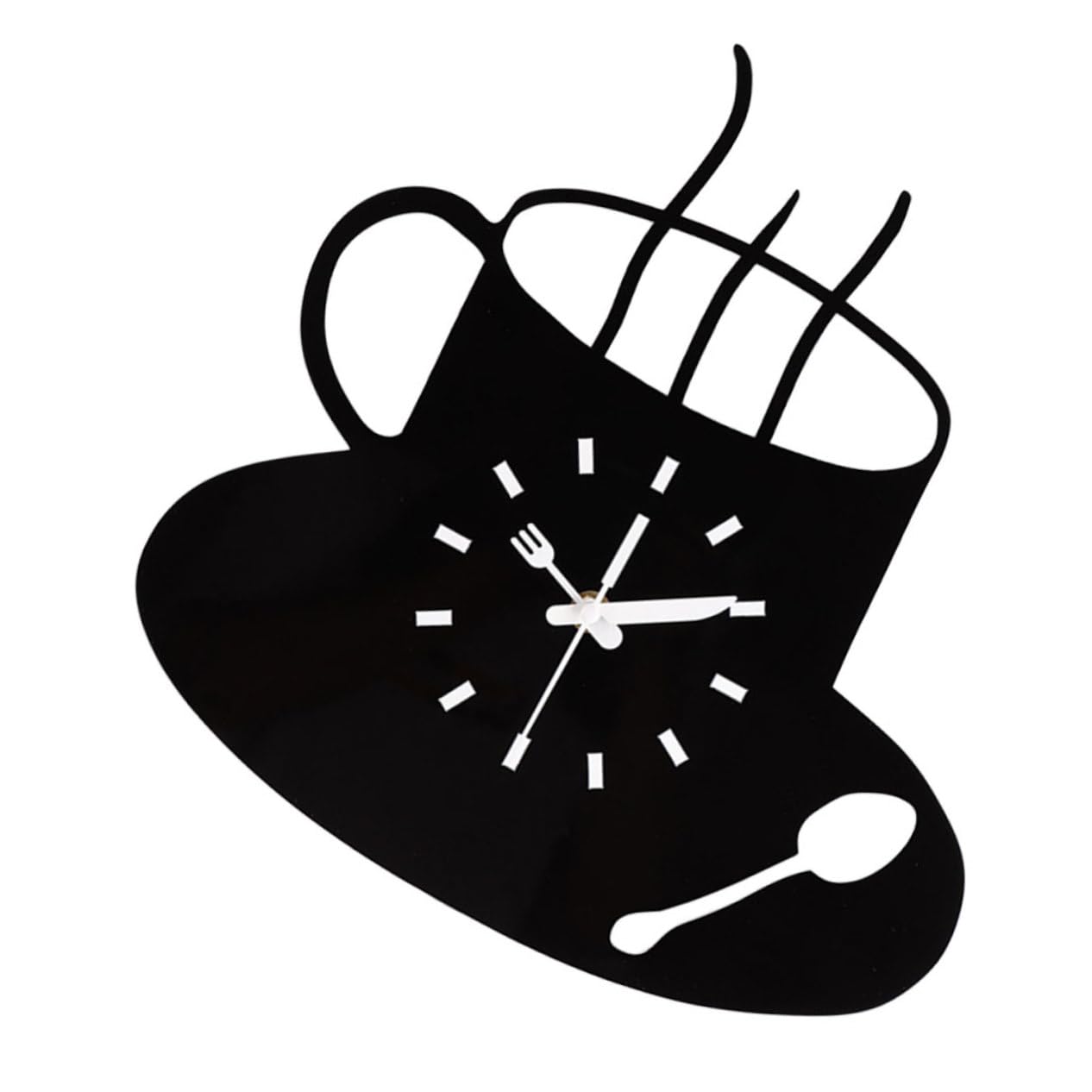 Horloge murale decorative acrylique Ciieeo design silencieux