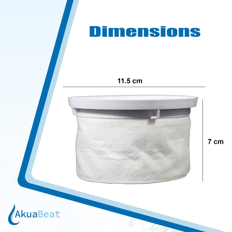 Image of Micro Fiber Mesh /Top Mesh Compatible With Tata Swach Water Purifier, White