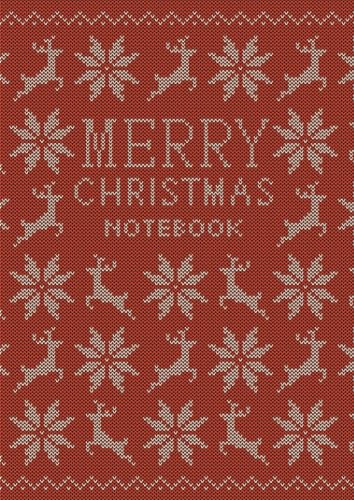 Merry Christmas Notebook - A4: (Red Edition) Fun notebook 192 lined pages (A4 / 8.27x11.69 inches / 21x29.7cm)