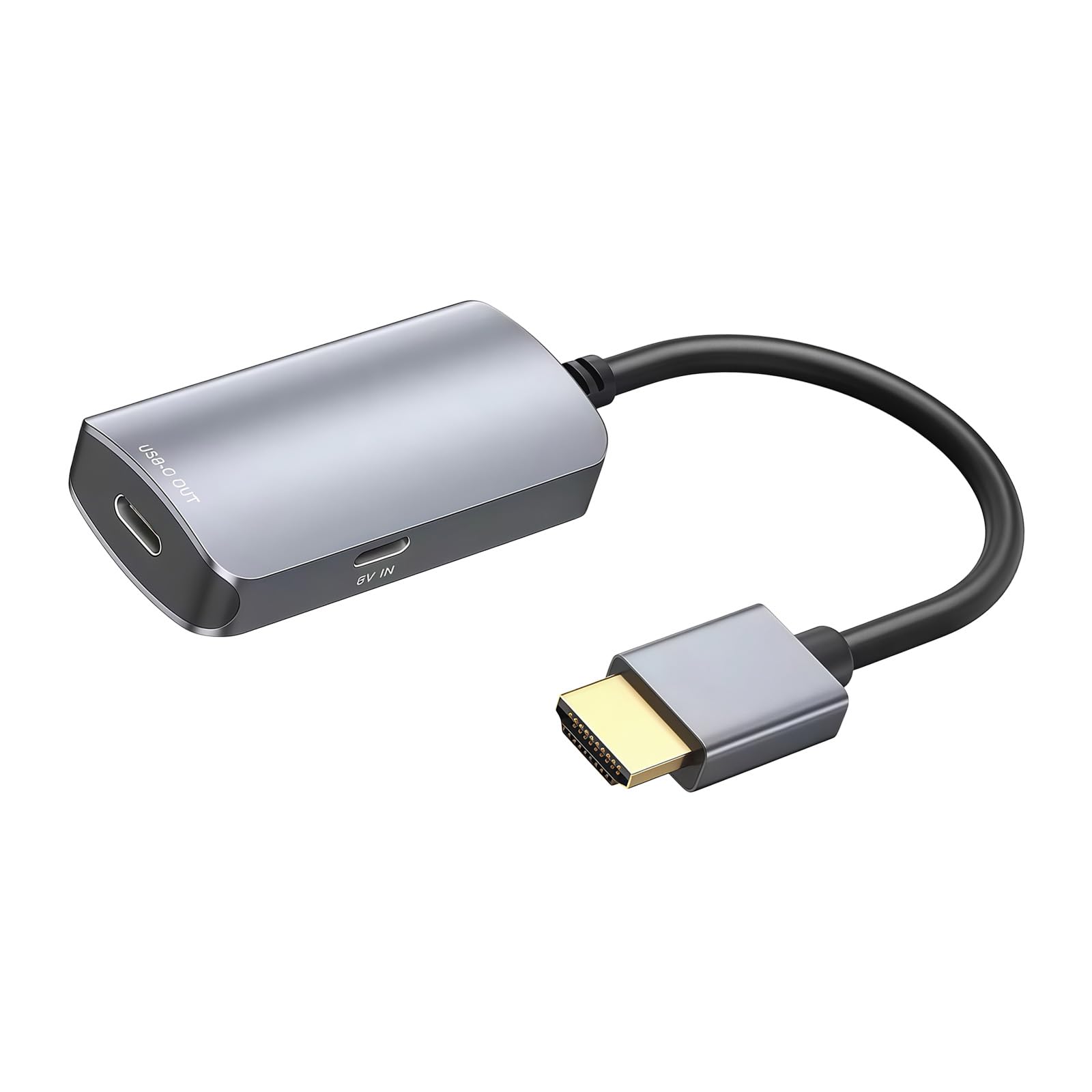 Ljmyy 4K60Hz HDTV To USB C Adapters For UHD Video And Sound Transmission With Plugs And Play Design