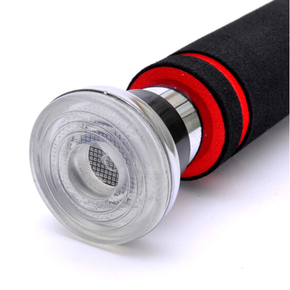 HUAHUA Home Fitness Dispositivo de Pull-up Puerta Marco de la Puerta Interior de la Pared Golpe Libre Barra Horizontal Negro Rojo 85-110CM (Size : 100-130cm)