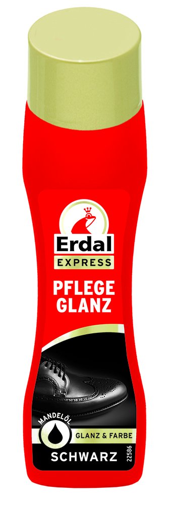 Erdal Express Pflegeglanz Schwarz 75 ml