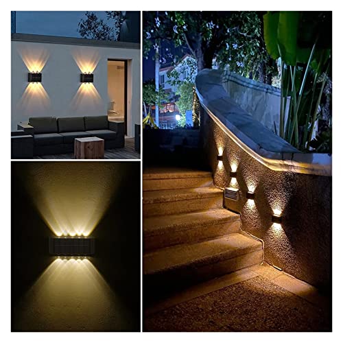 Energía solar LED para iluminar zonas oscuras y pasos de patio 6
