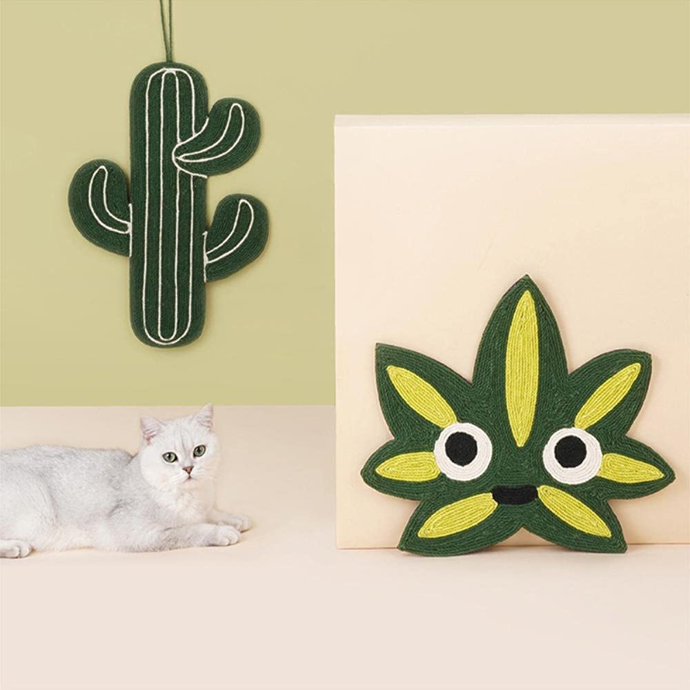 Juguete de Agarre de Gato Alfombrilla Rascadora Para Gatos De Sisal Natural, Almohadilla Para Rascar Para Gatos, Protección Contra Arañazos Para Sofá, Afilador De Garras Tableros Afiladores de Uñas(45