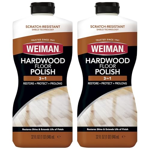 Weiman Hardwood Floor Polish and Restorer 946 ml 2 Pack