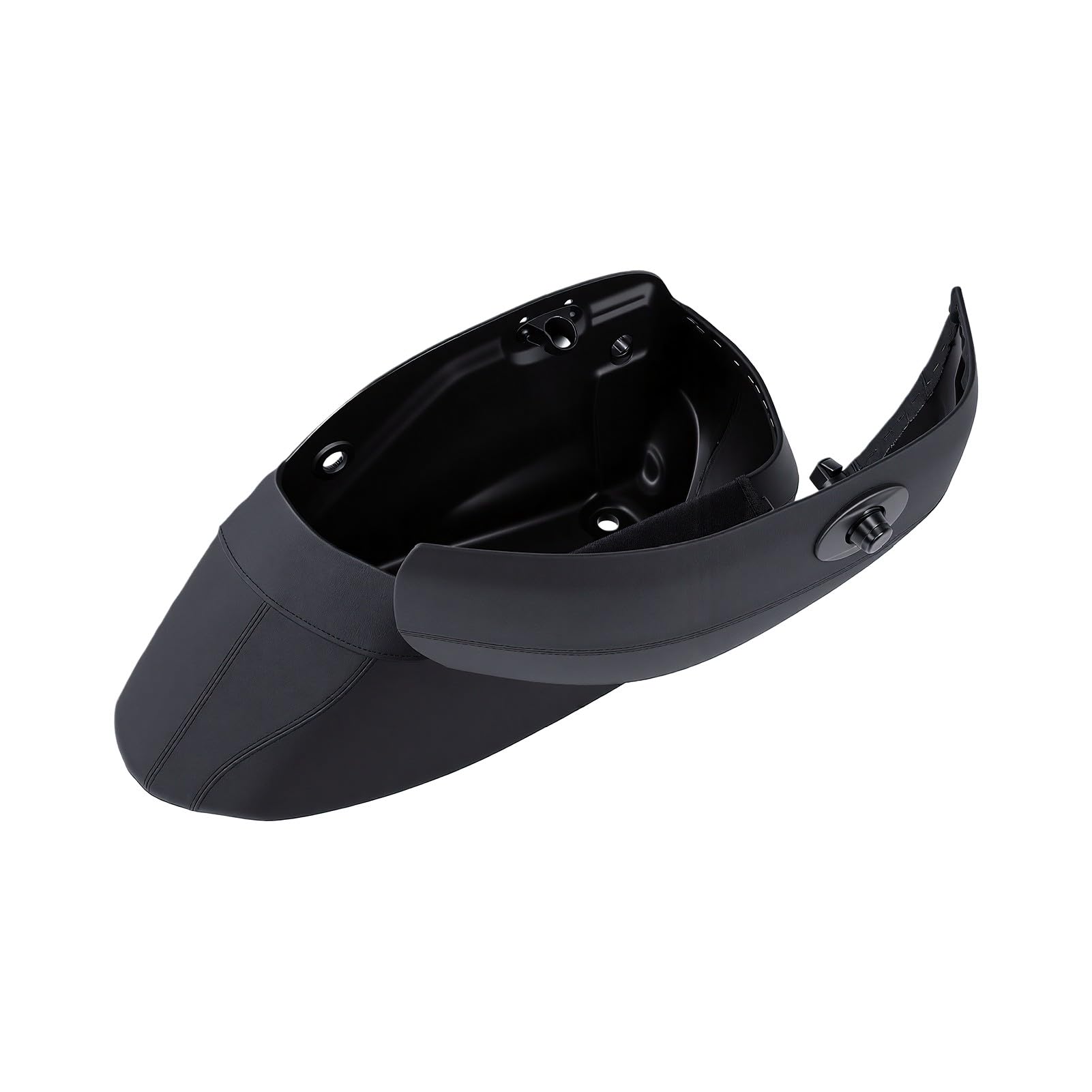 Bauletto Laterale Moto Rigido, Valigie Sella ABS Pelle Sintetica
