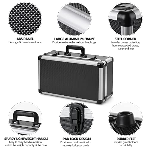 FunGuys Graded Card Storage Box, Trading Card Case for PSA Graded Pokemon Cards, Sports Card Storage Boxes as PSA Card Holder, Baseball Card Slab Case Holder for Trading Cards by FunGuys - Image 3