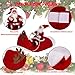 RANYPET Hund Santa Claus Reiten Weihnachtskostüm, Premium Haustier Kleidung für Kleine Große Hunde Katzen, Weihnachtsfeier Outfit L