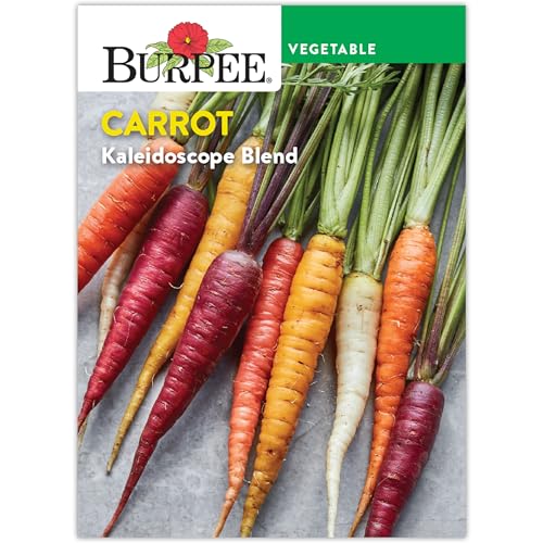 Burpee Kaleidoscope Carrot Blend Seeds - Mixed Colors for Gourmet Dishes
