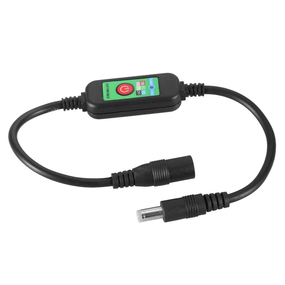 Regolatore Di Temperatura DC 5V-15V Con Interruttore Reostato – 5 Livelli Di Potenza, Per Guanti Riscaldati E Cinture Fai-da-te, Connettore 5,5x2,1 Mm